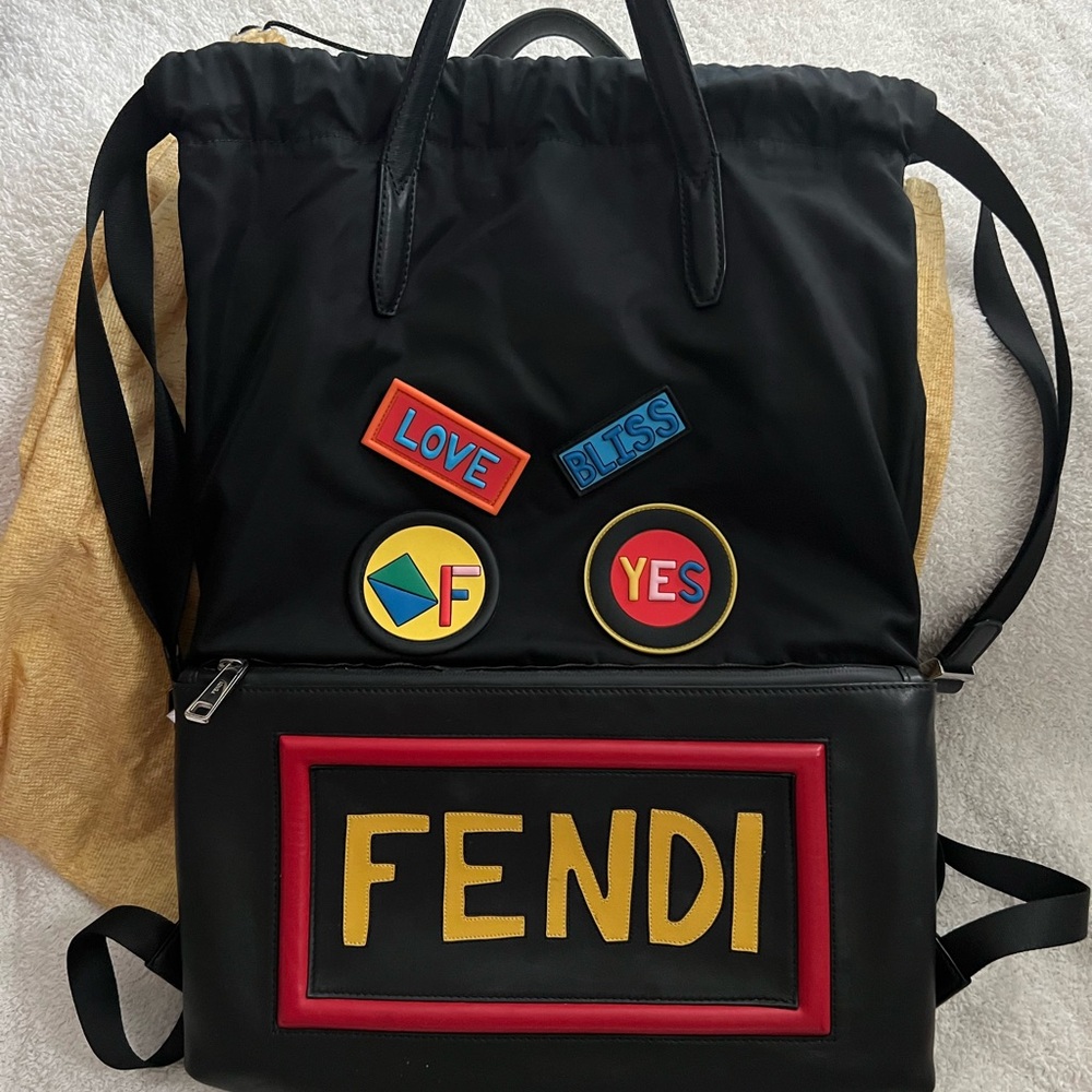 Fendi Monster Backpack